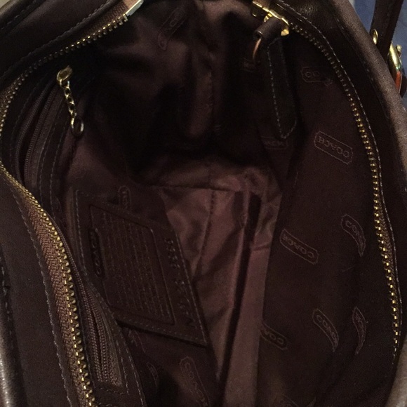 Coach🌹 purse bag satchel Legacy West bucket hobo - Picture 16 of 16